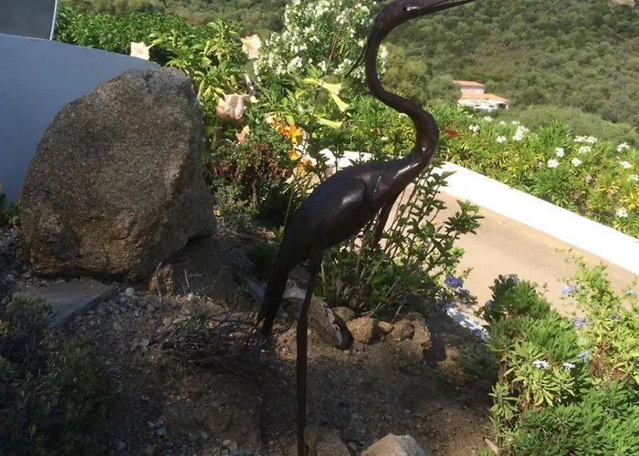 Résidence U Melu Grand T2 Bleu En Rez De Jardin Appartement Tiuccia