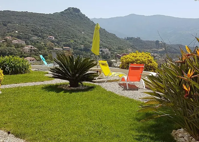 Résidence U Melu Grand T2 Bleu En Rez De Jardin Appartement *